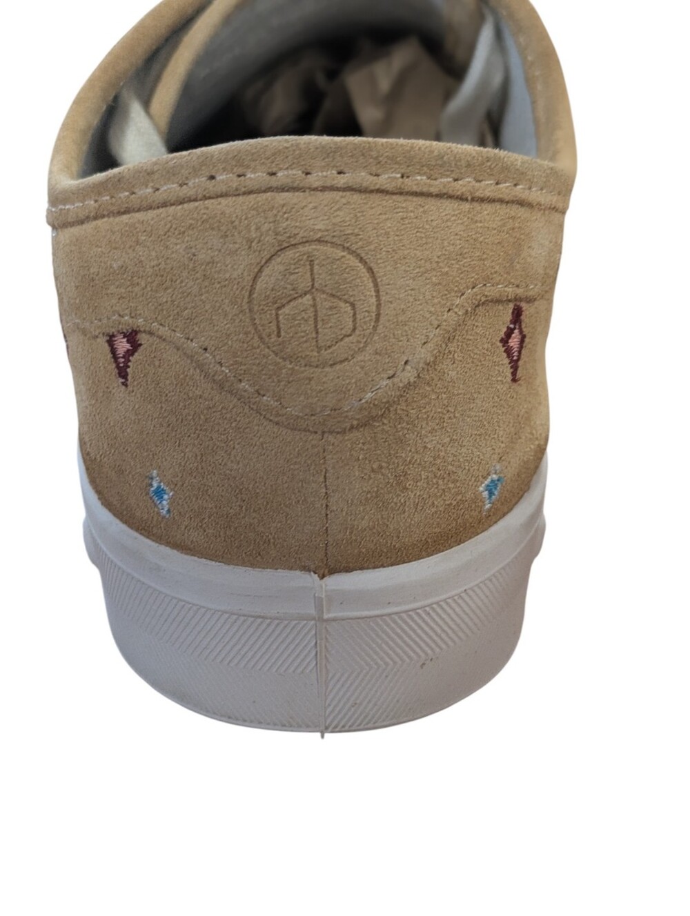 Rag & Bone Standard Issue Dune Embroidered Suede Sneakers Size 39.5 US 9 - Picture 4 of 11